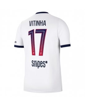 Paris Saint-Germain Vitinha #17 Maglia Gara Trasferta Repliche 2026-27 Maniche Corte Paris Saint-Germain Vitinha #17 Maglia Gara Trasferta Repliche 2026-27 Maniche Corte